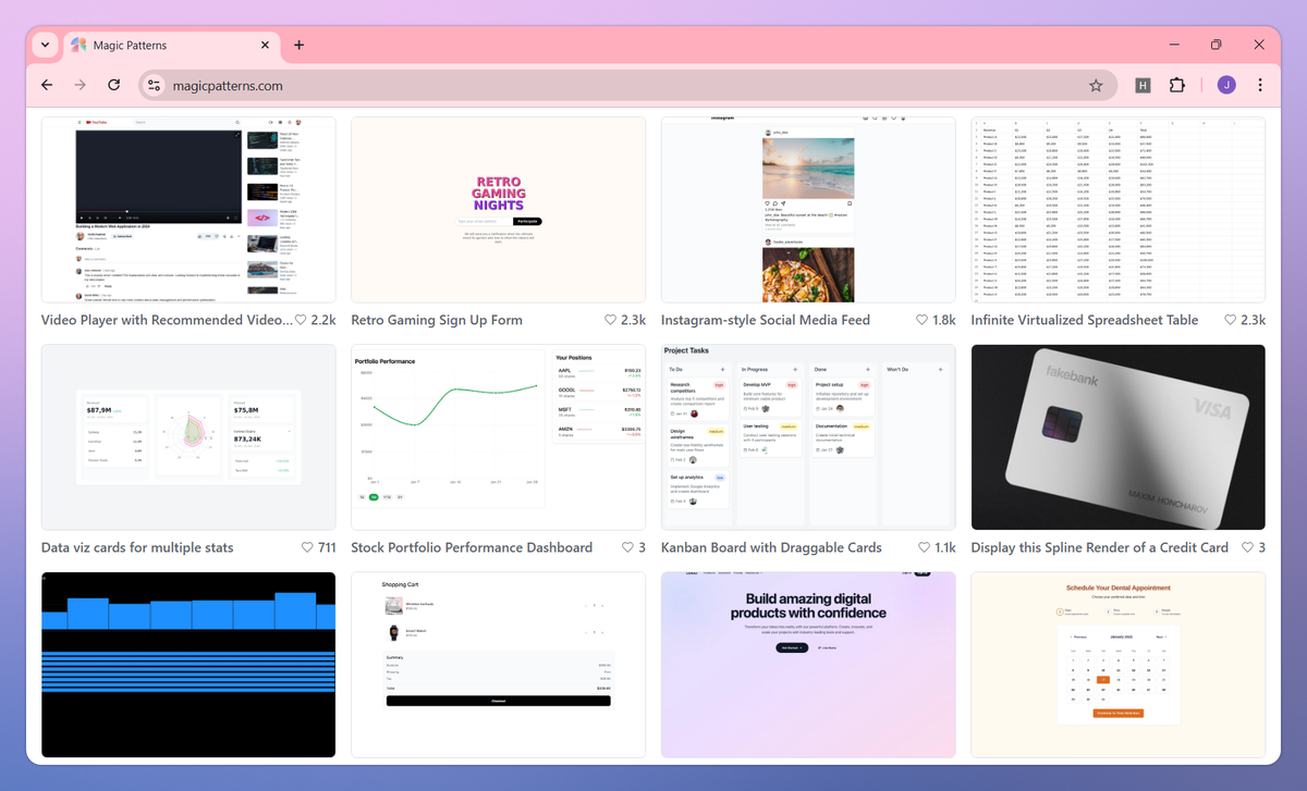 Magic Patterns screenshot #3
