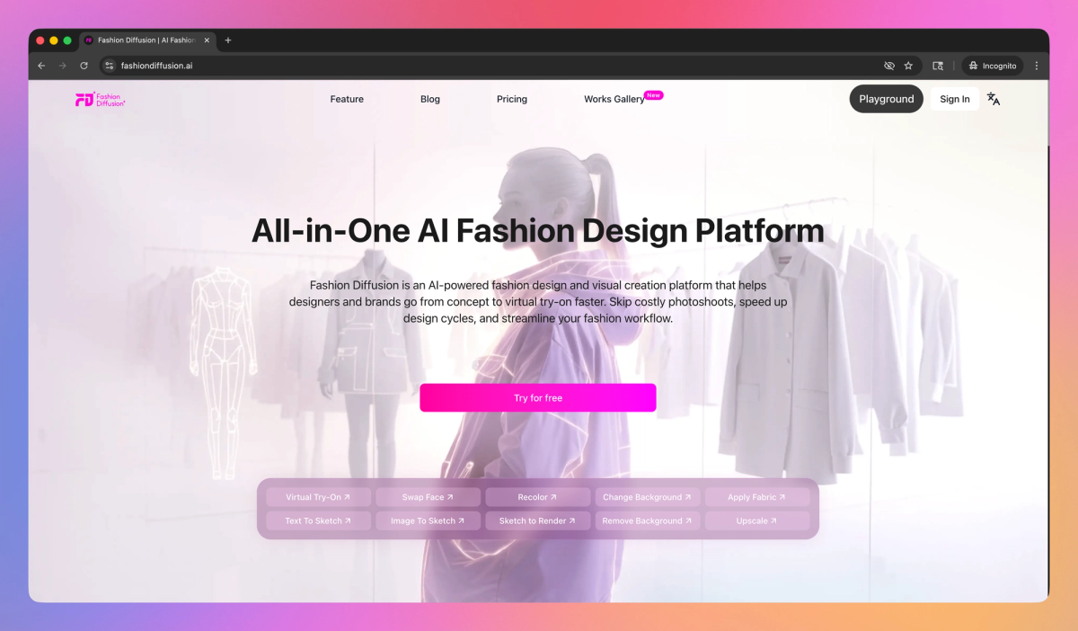 Fashion Diffusion screenshot #1