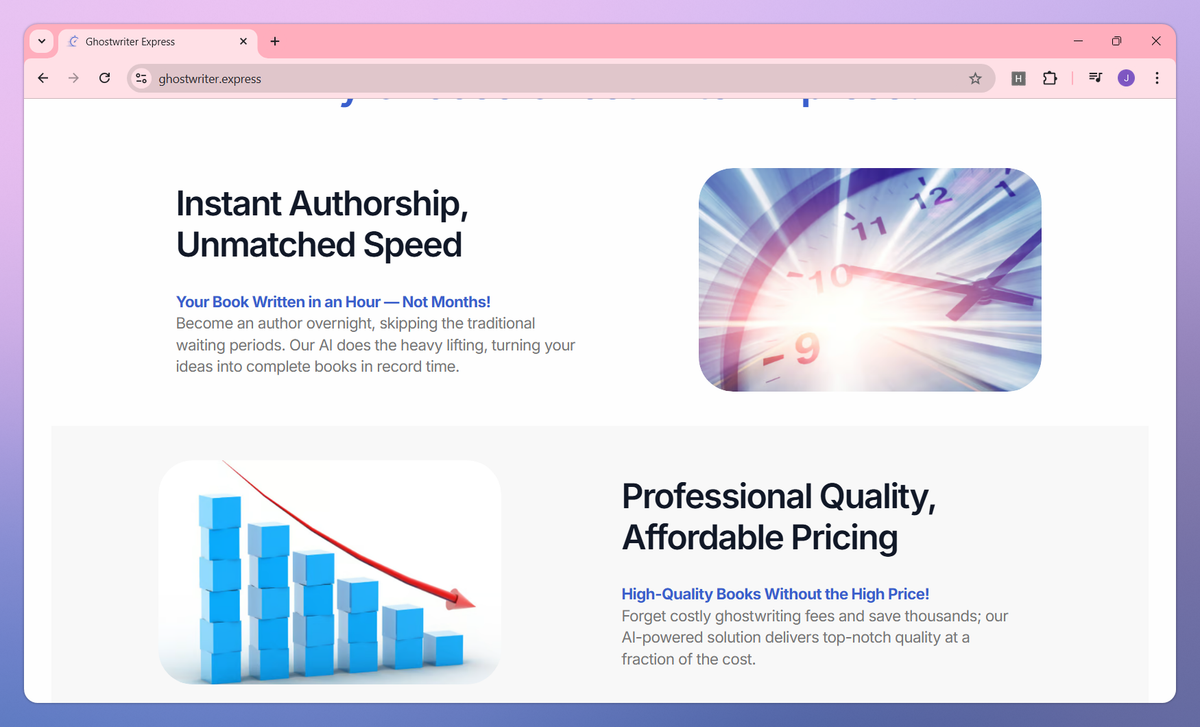 Ghostwriter Express screenshot #3