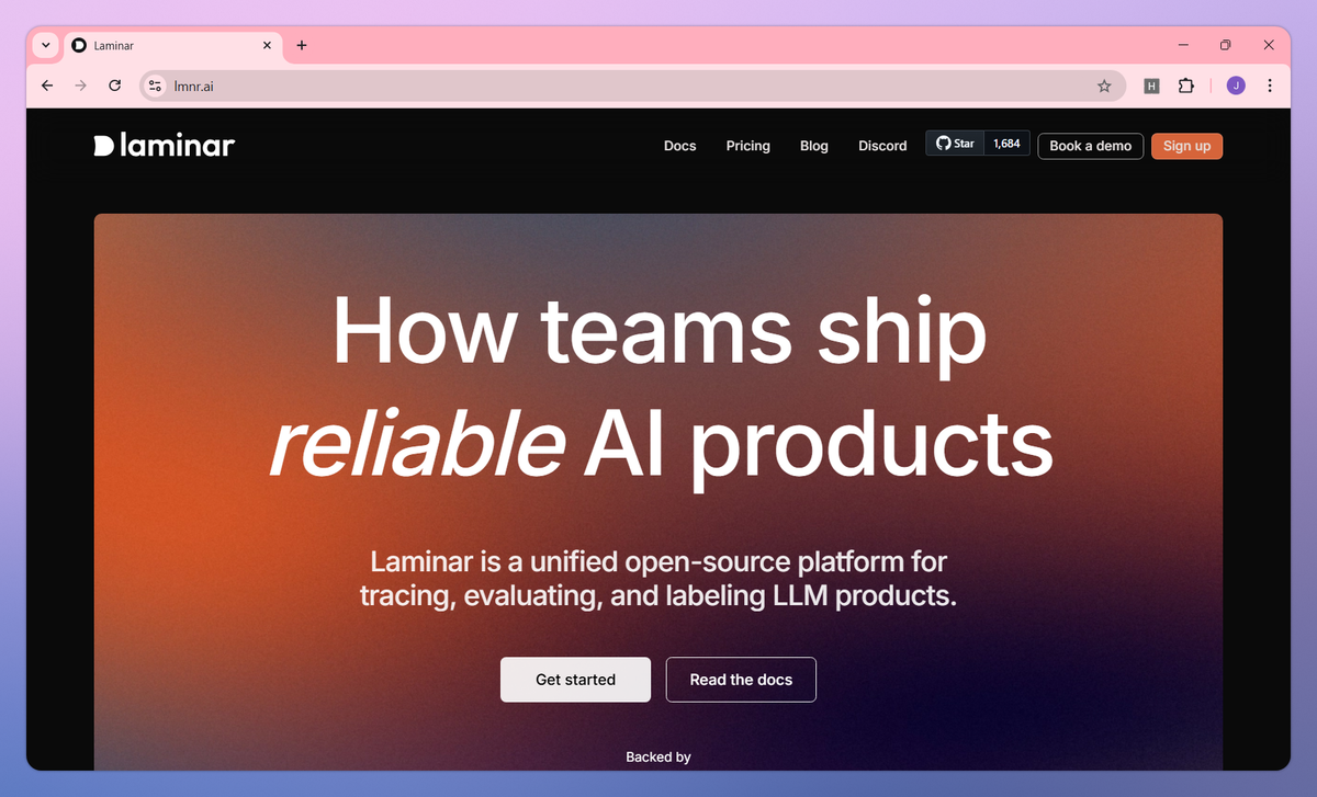 Laminar screenshot #1