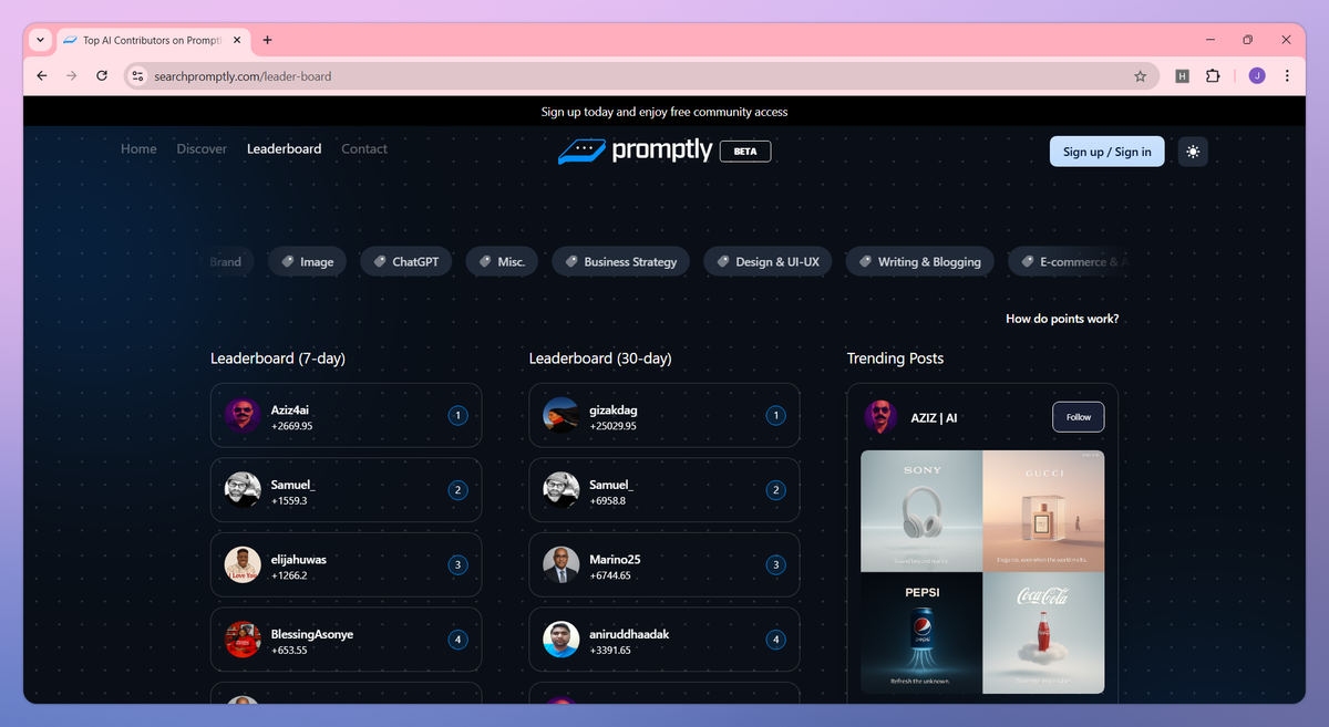 Promptly screenshot #2