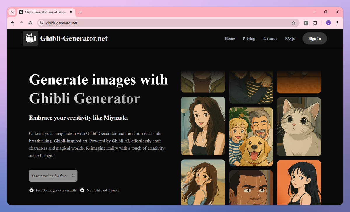 Ghibli Generator screenshot #1