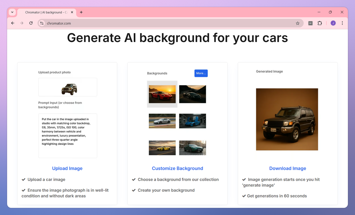 Chromator screenshot #2