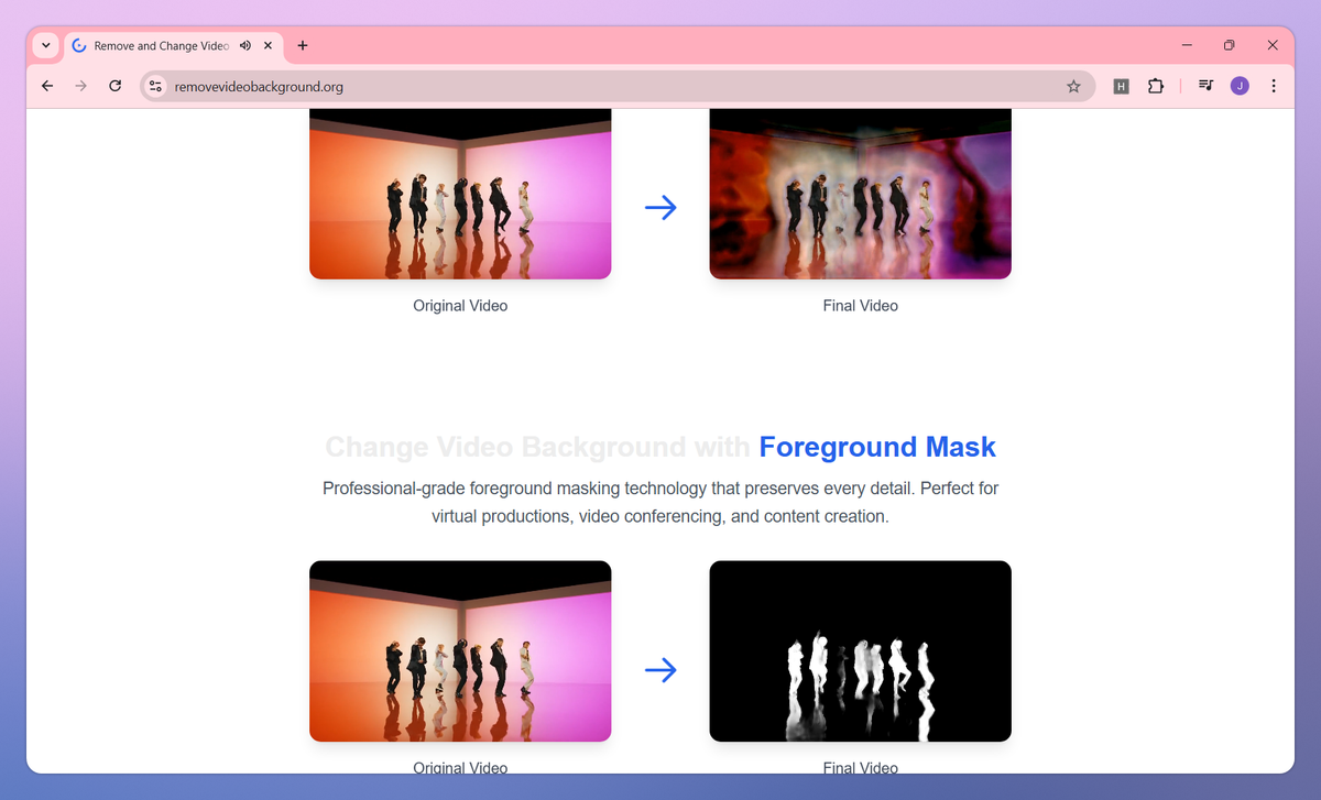 Remove Video Background screenshot #3
