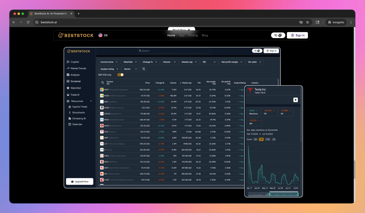 BestStock AI screenshot #3