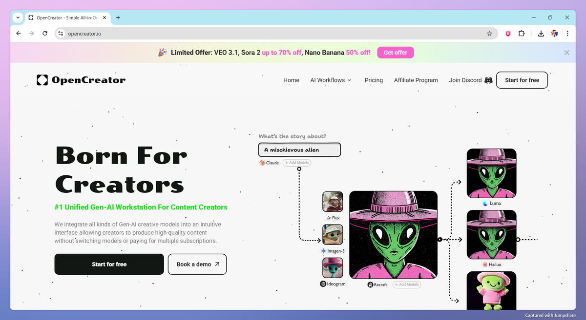 OpenCreator screenshot #1