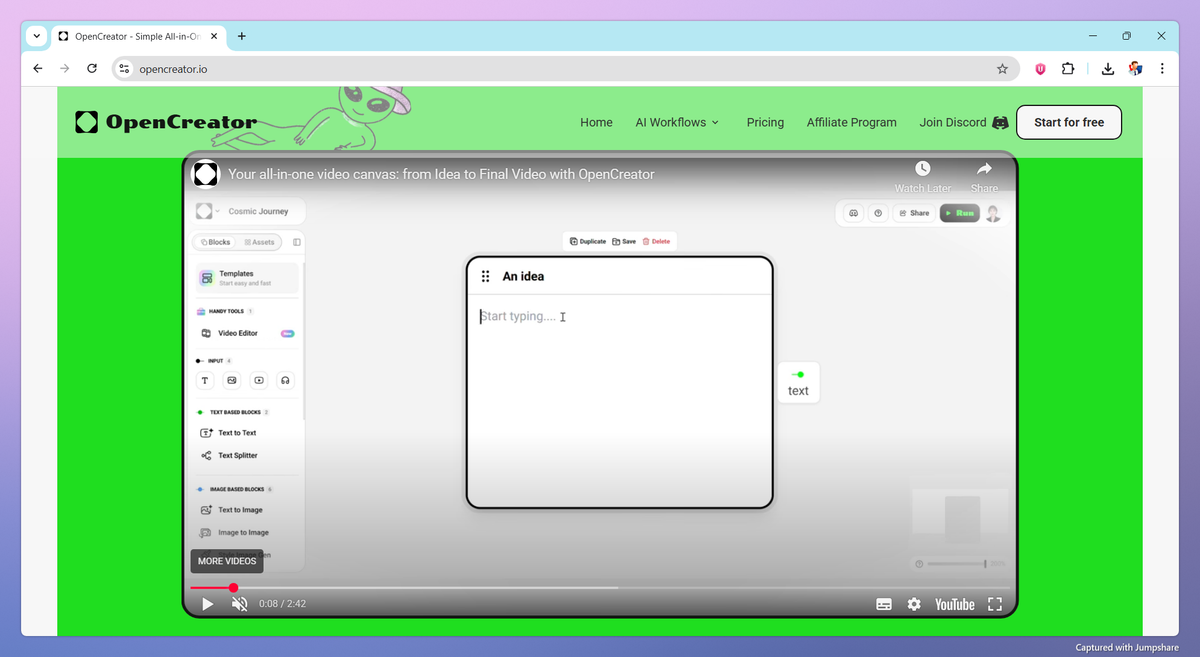 Open Create OpenCreator Features, Pricing, and Alternatives | AI Tools