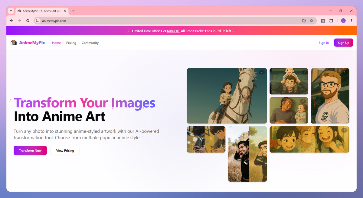 AnimeMyPic screenshot #1