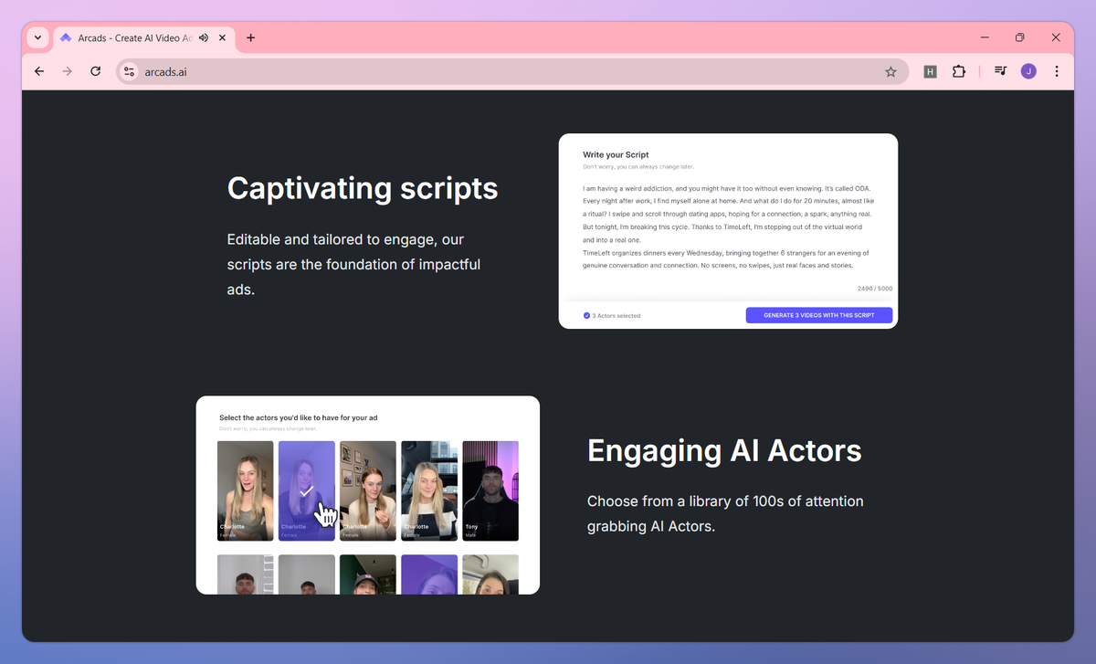 Arcads screenshot #3