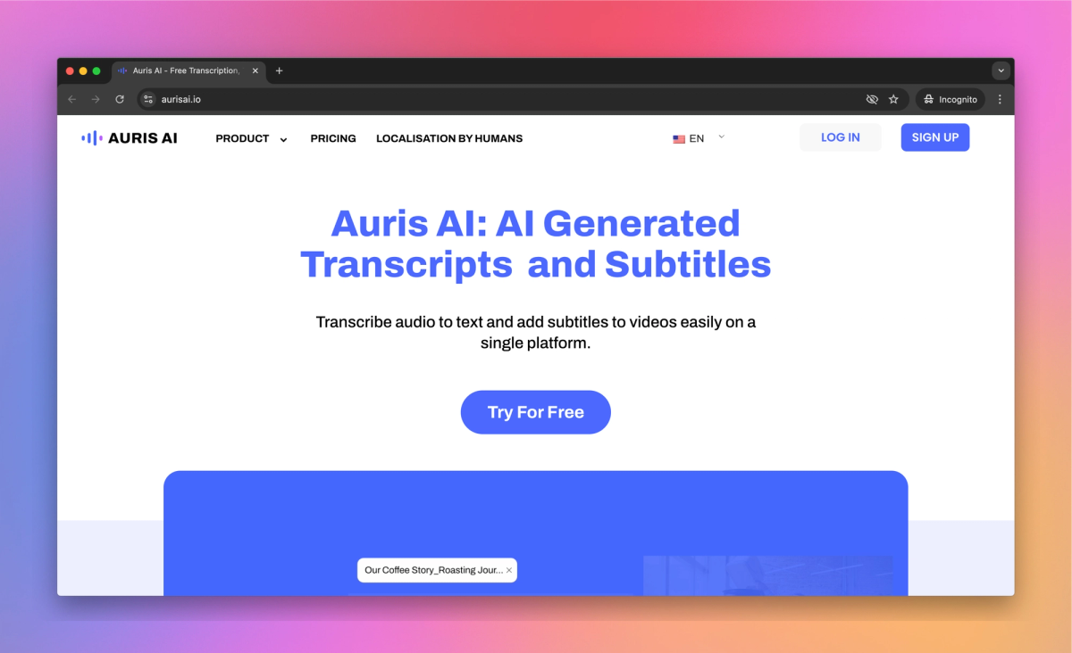 Auris AI screenshot #1