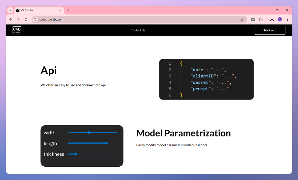 CADscribe screenshot #2