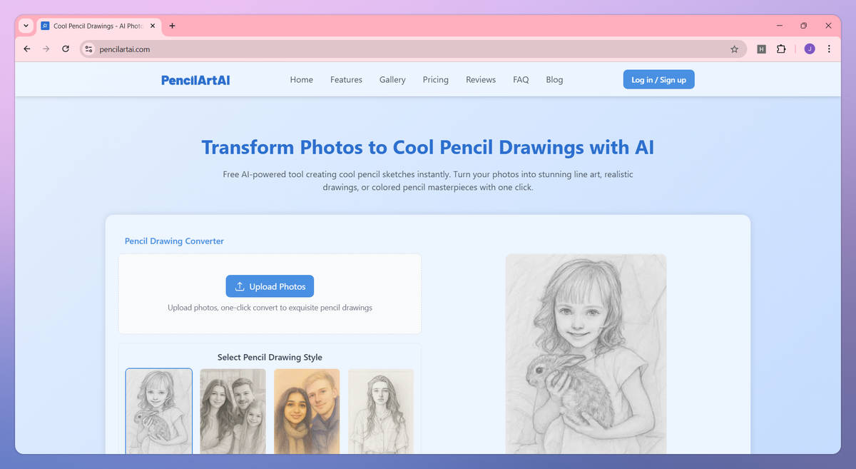 Cool Pencil Drawings screenshot #1