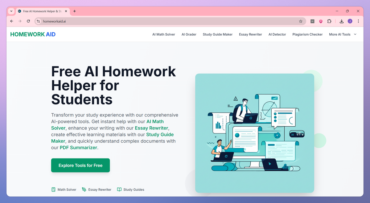 Homeworkaid screenshot #1