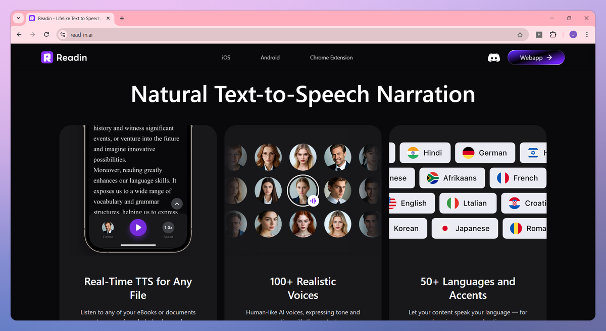Readin screenshot #3