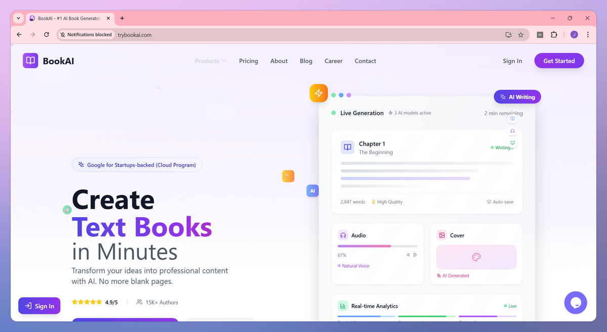 BookAI screenshot #1