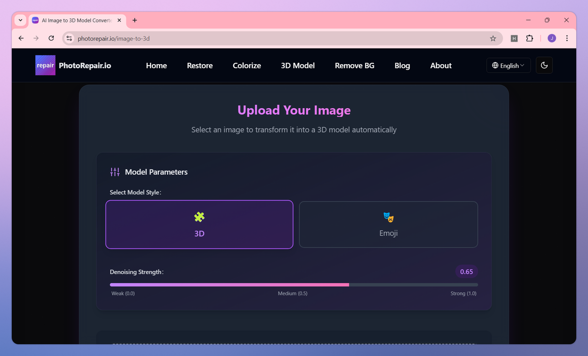 PhotoRepair.io screenshot #3