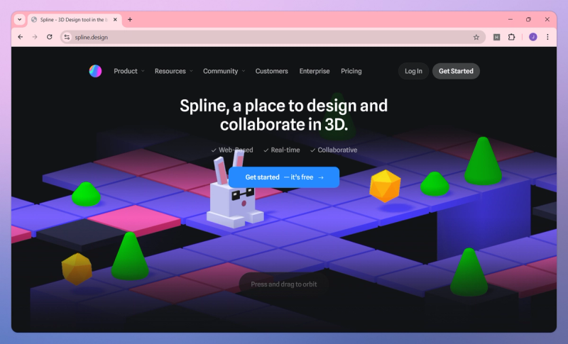 Spline product screenshot