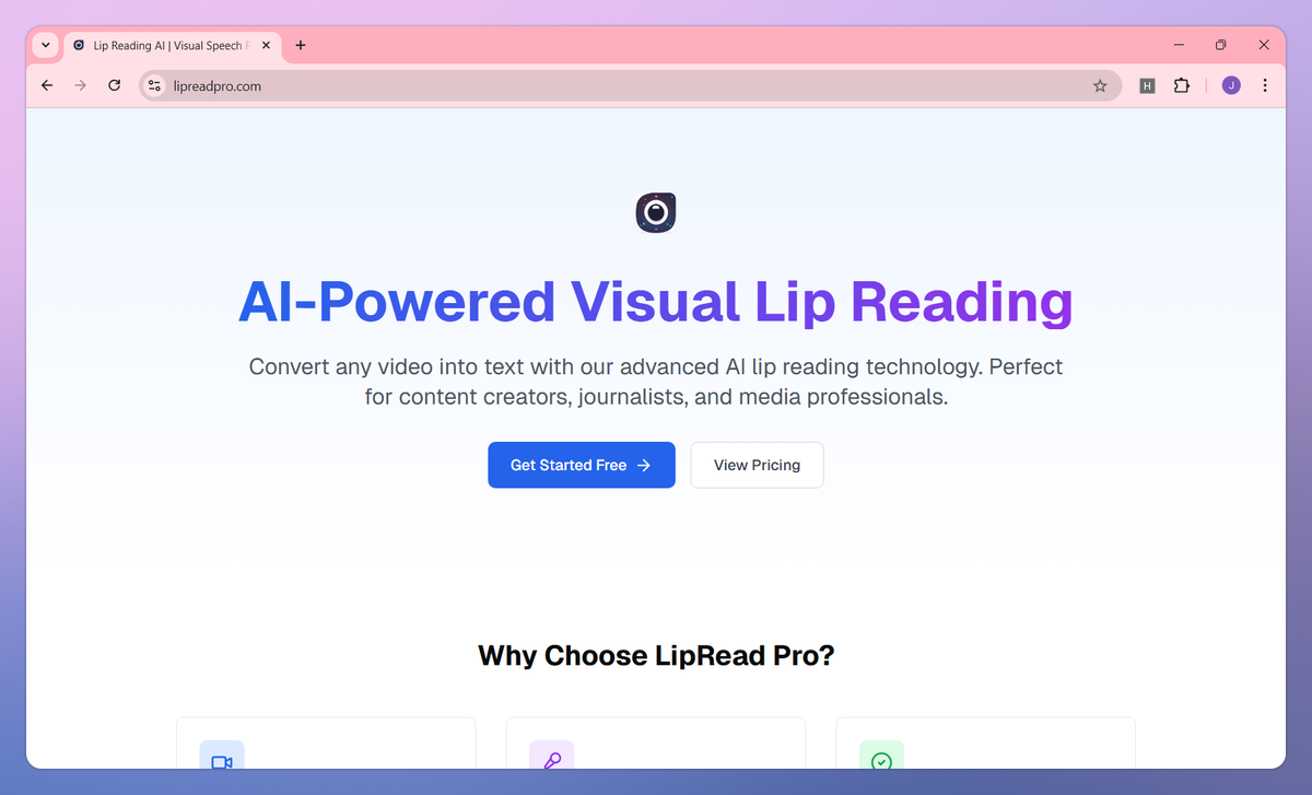 LipRead Pro screenshot #1