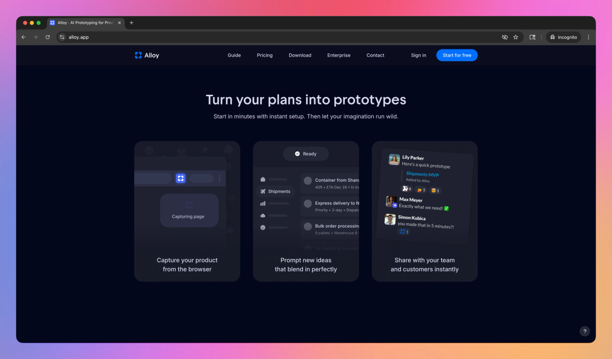 Alloy screenshot #2