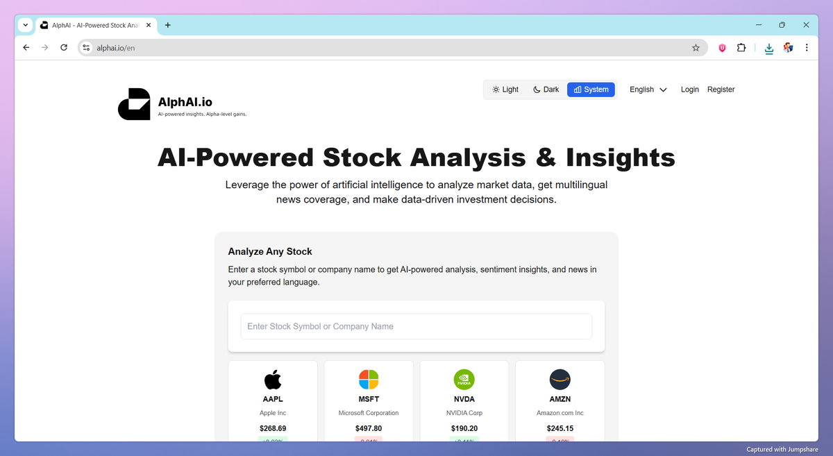 AlphAI screenshot #1