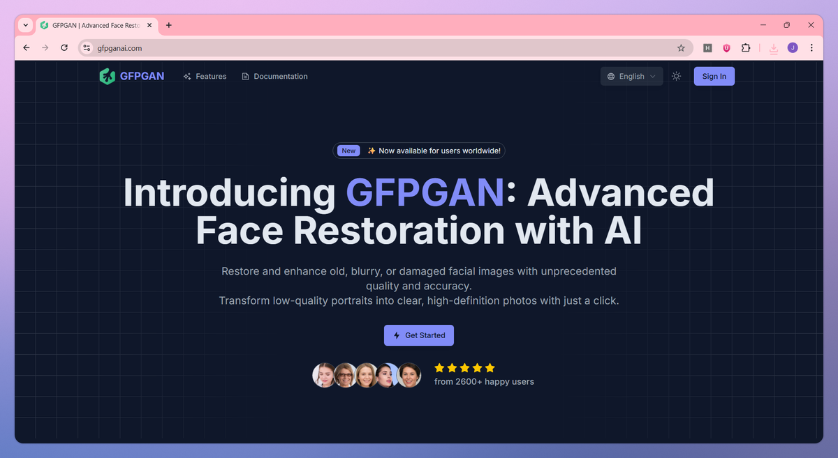 GFPGAN screenshot #1