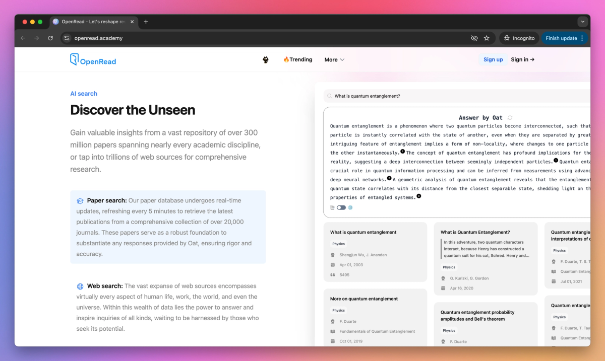 OpenRead screenshot #2