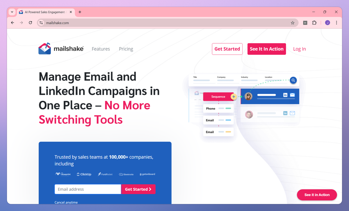Mailshake screenshot #1