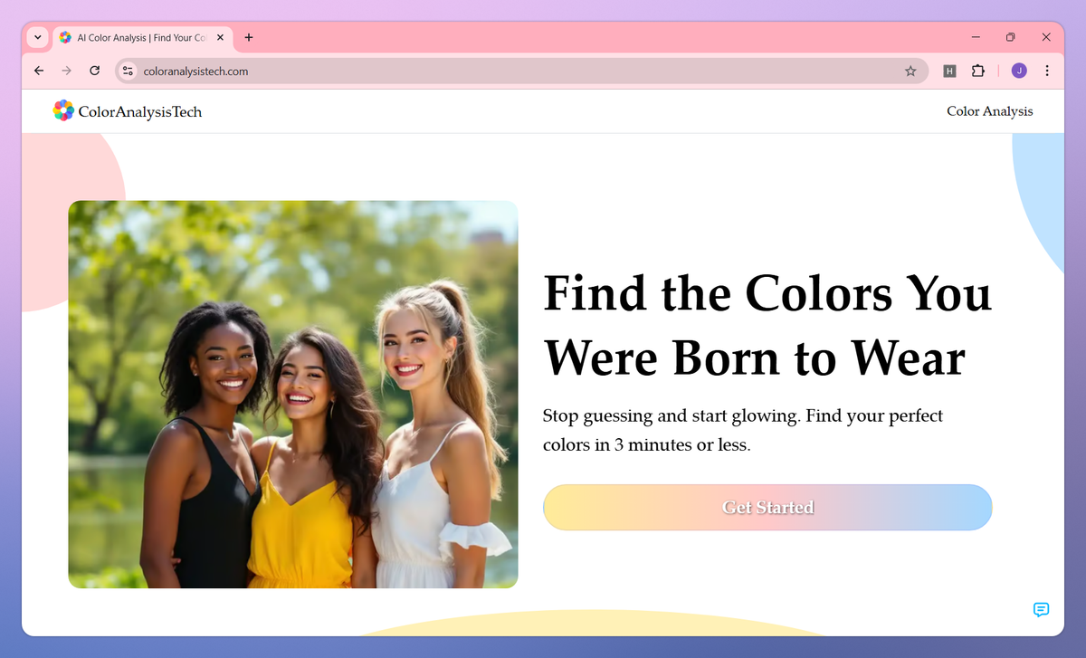 AI Color Analysis screenshot #1