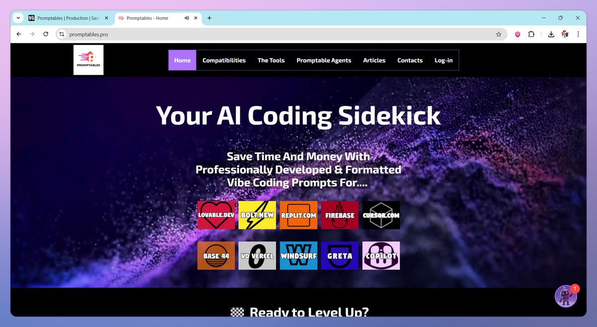 Promptables screenshot
