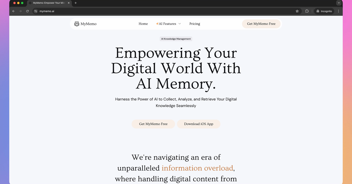 Mymemo Features: Discover the Ultimate Productivity Boosters