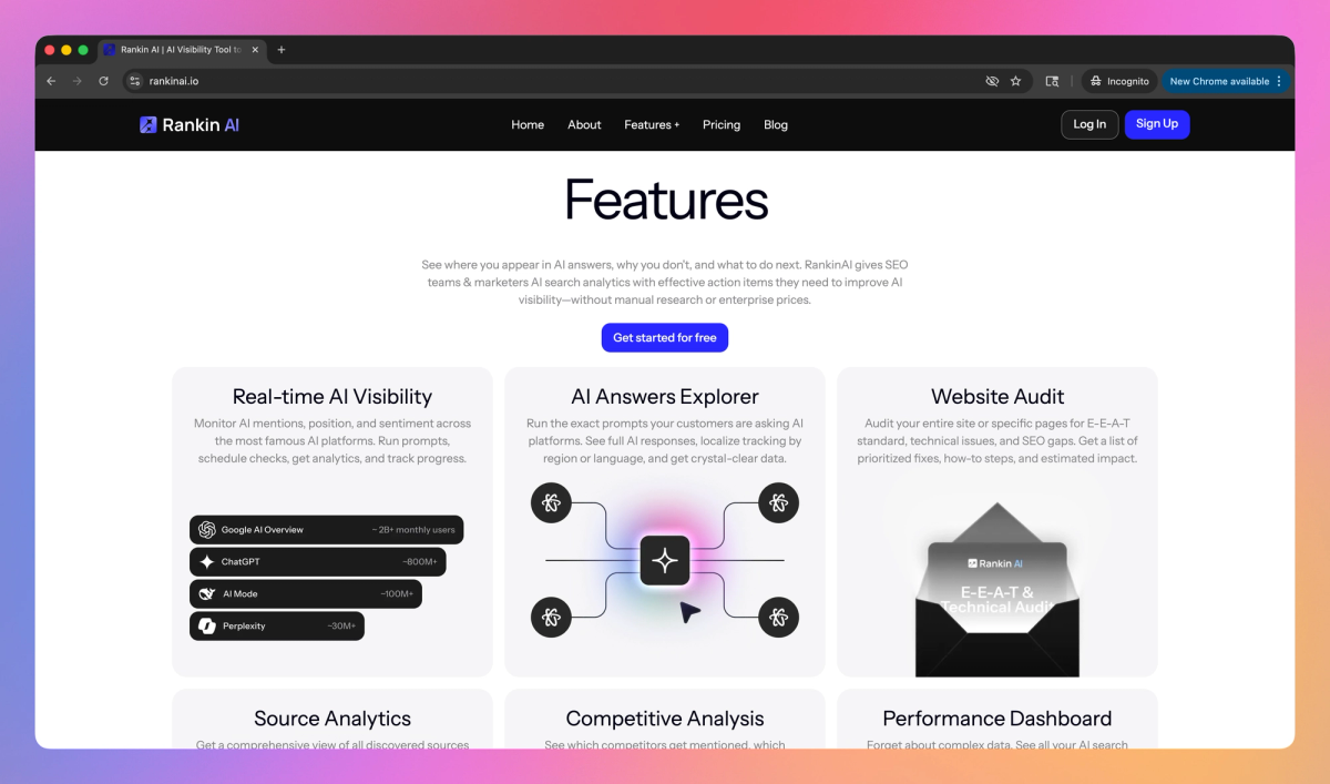 Rankin AI screenshot #3