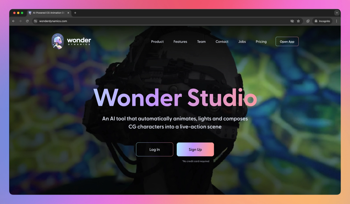 Wonder Studio screenshot #1