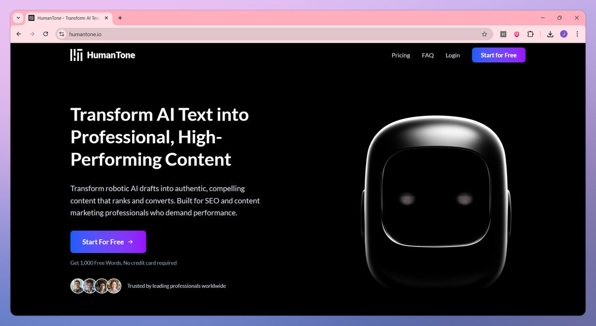 HumanTone screenshot #1