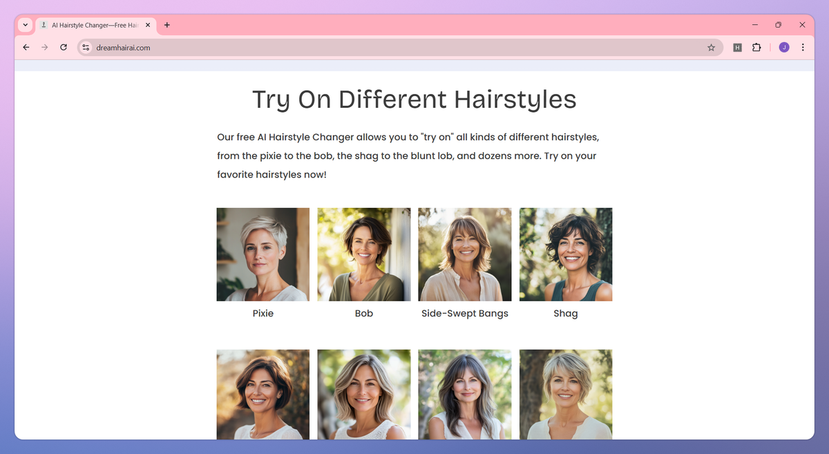 Dream Hair AI screenshot #3
