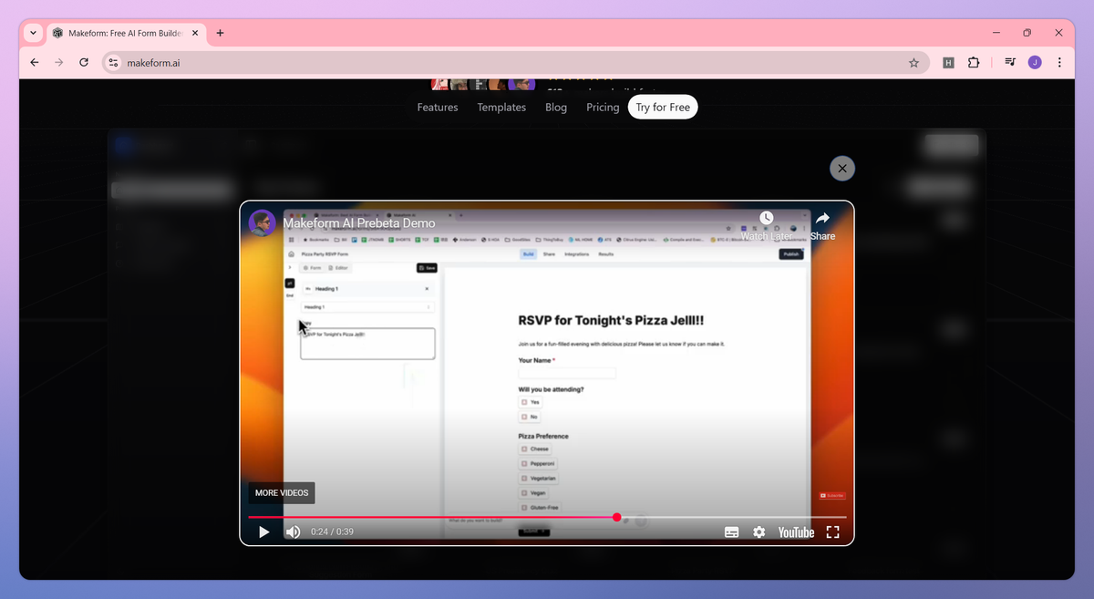 Makeform screenshot #3