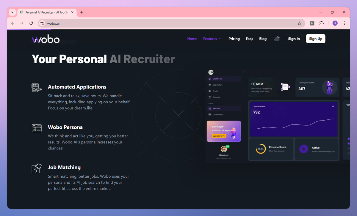 Wobo screenshot #2