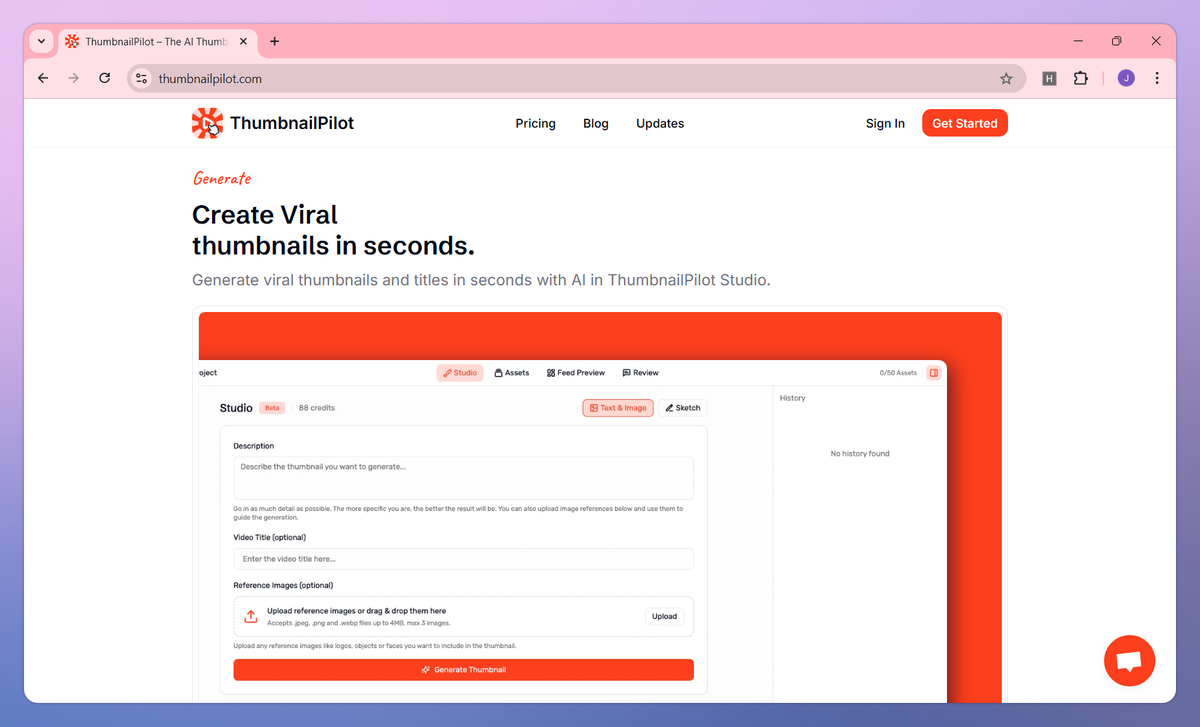ThumbnailPilot screenshot #2