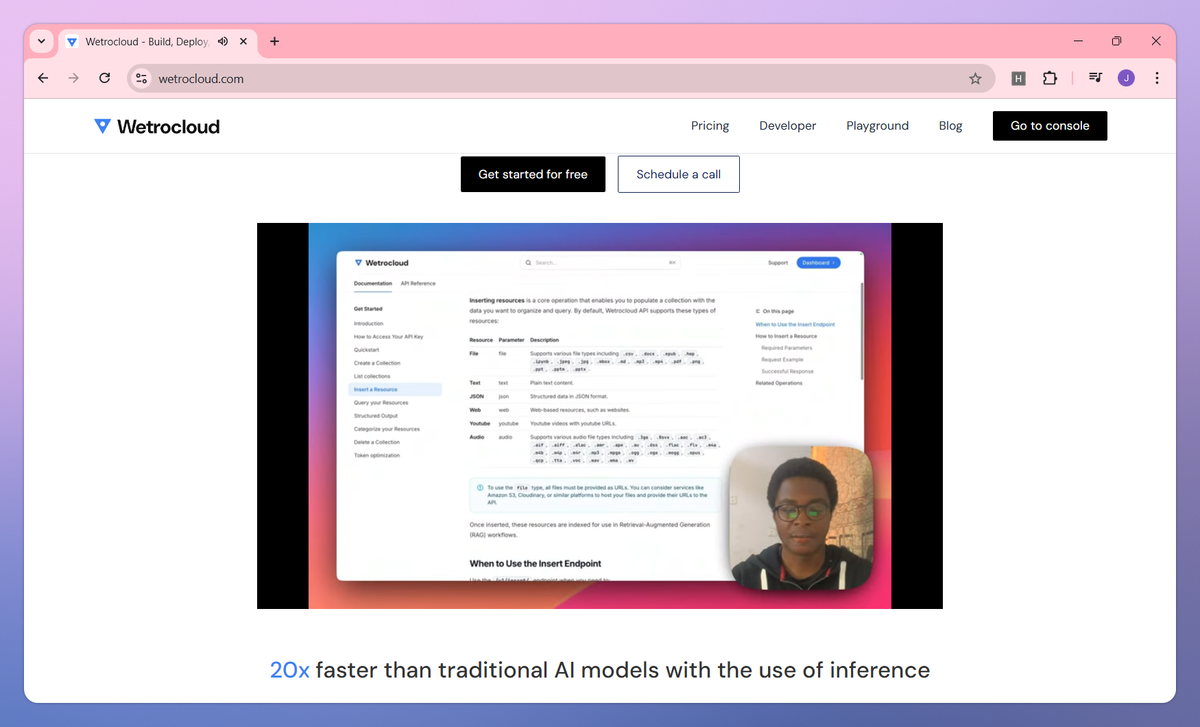 Wetrocloud screenshot #2