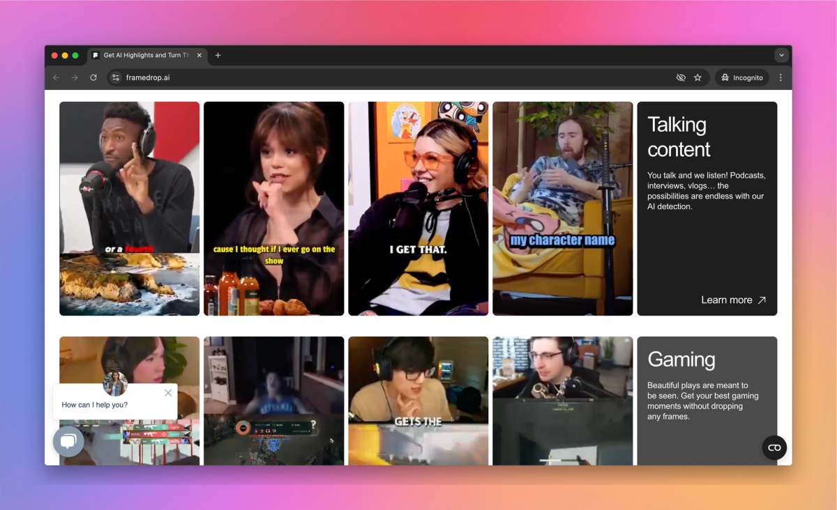 Framedrop AI screenshot #2