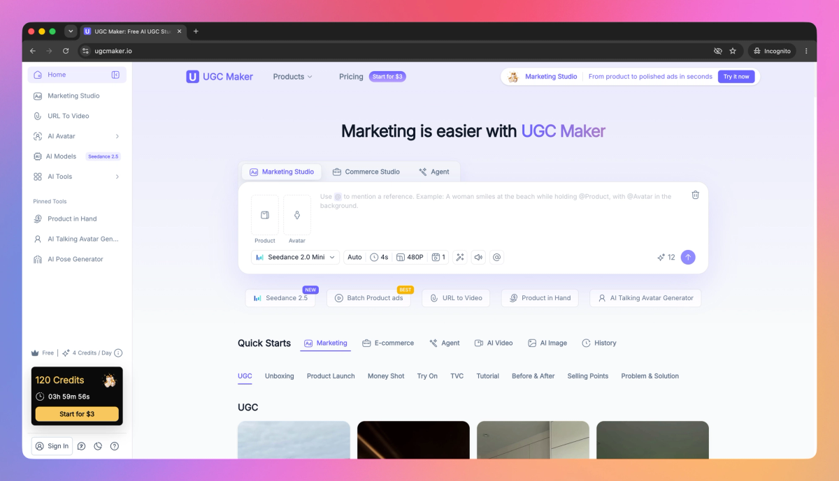 UGC Maker screenshot