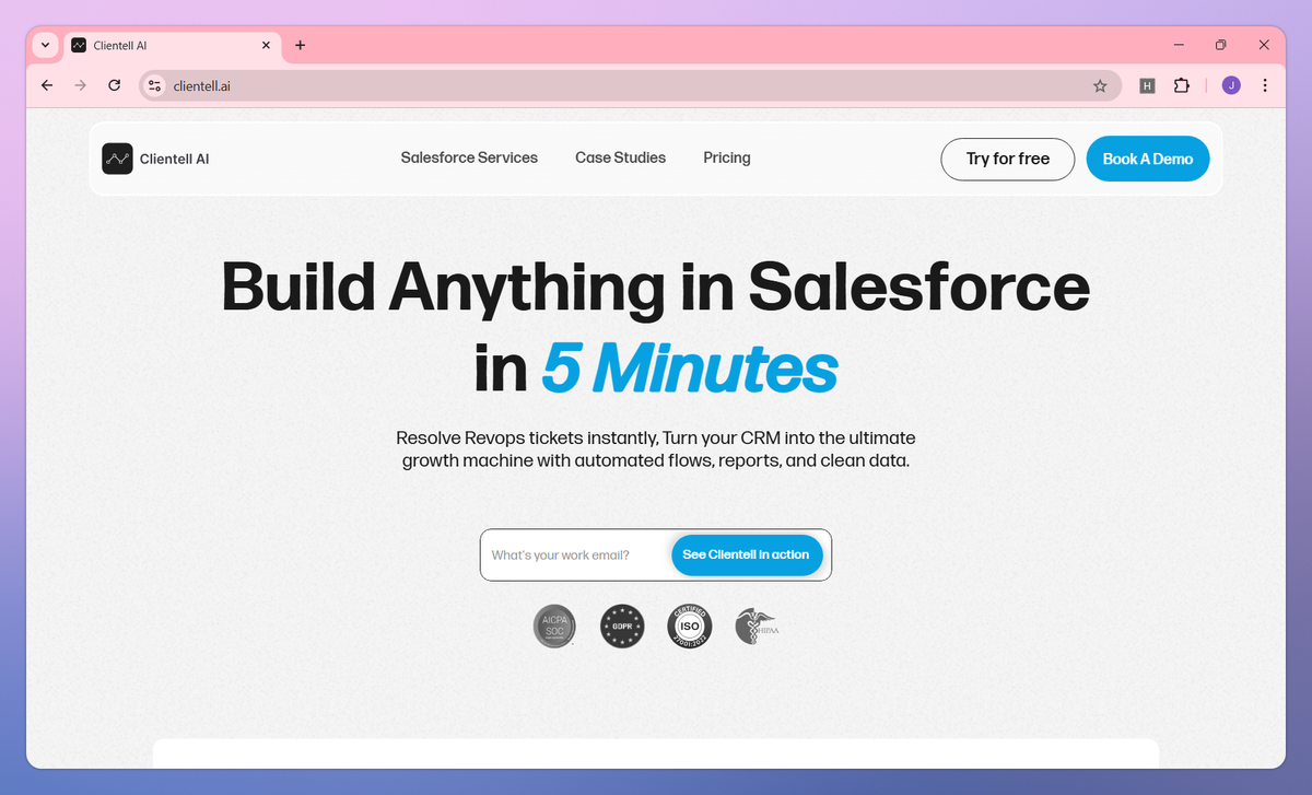 Clientell AI screenshot #1