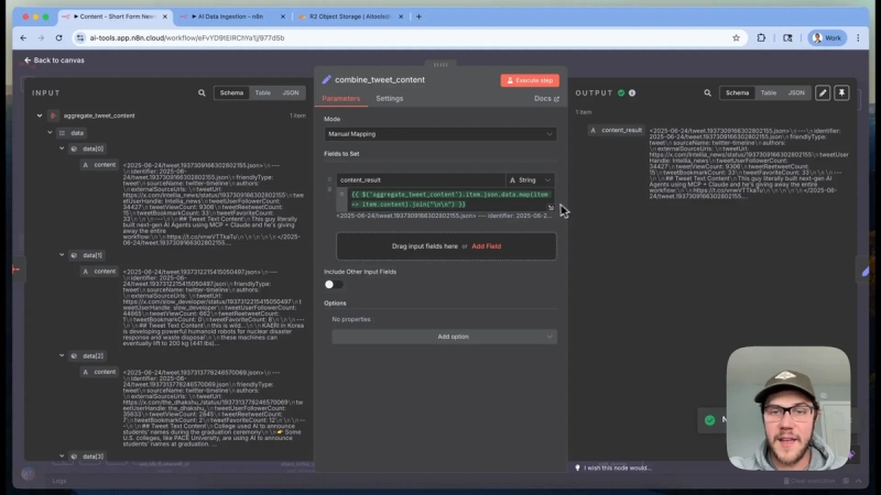 Cleanup data n8n nodes