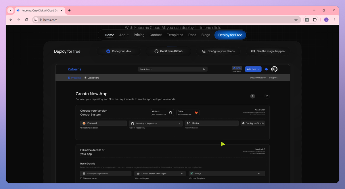 Kuberns screenshot #2