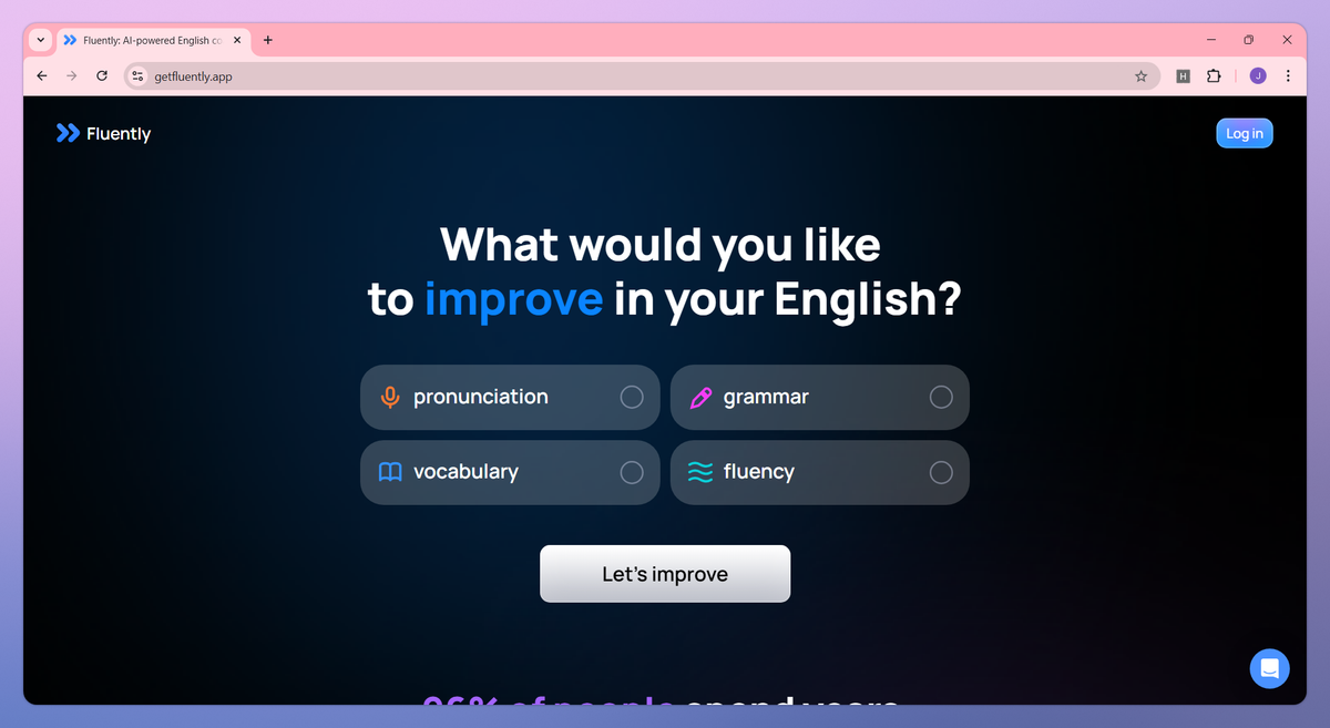 Fluently screenshot #1