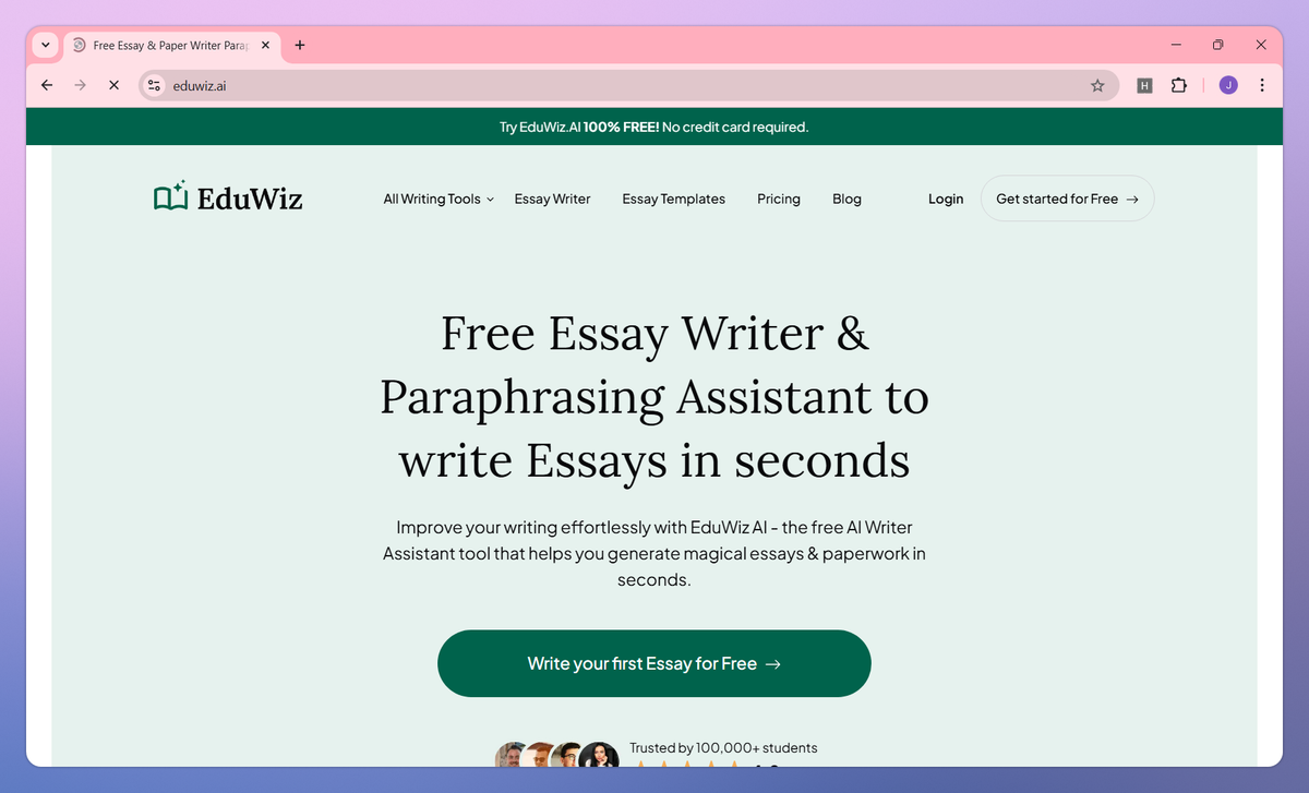 EduWiz AI screenshot #1