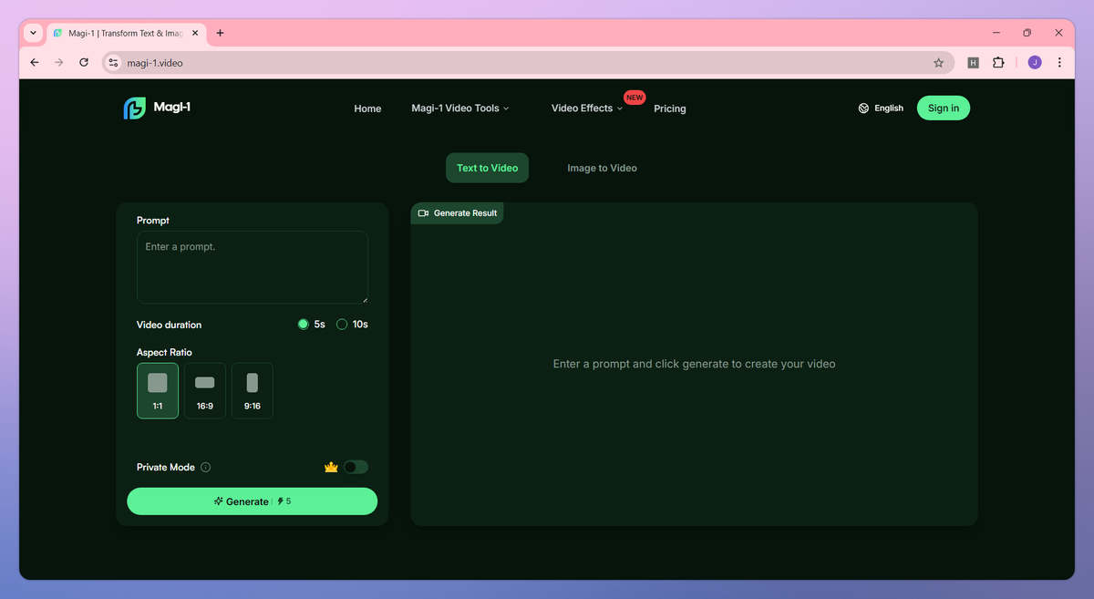 Magi-1 screenshot #2