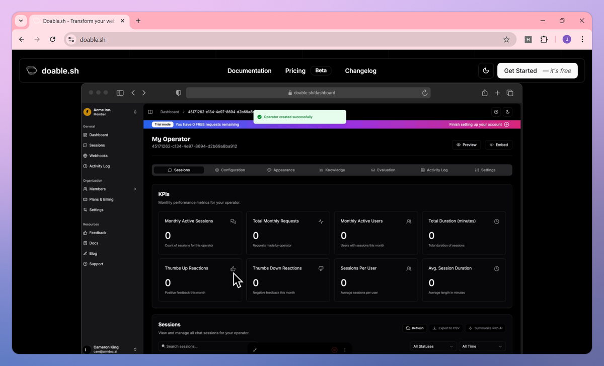 Doable.sh screenshot #2