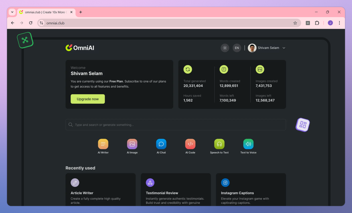 OmniAI screenshot #2