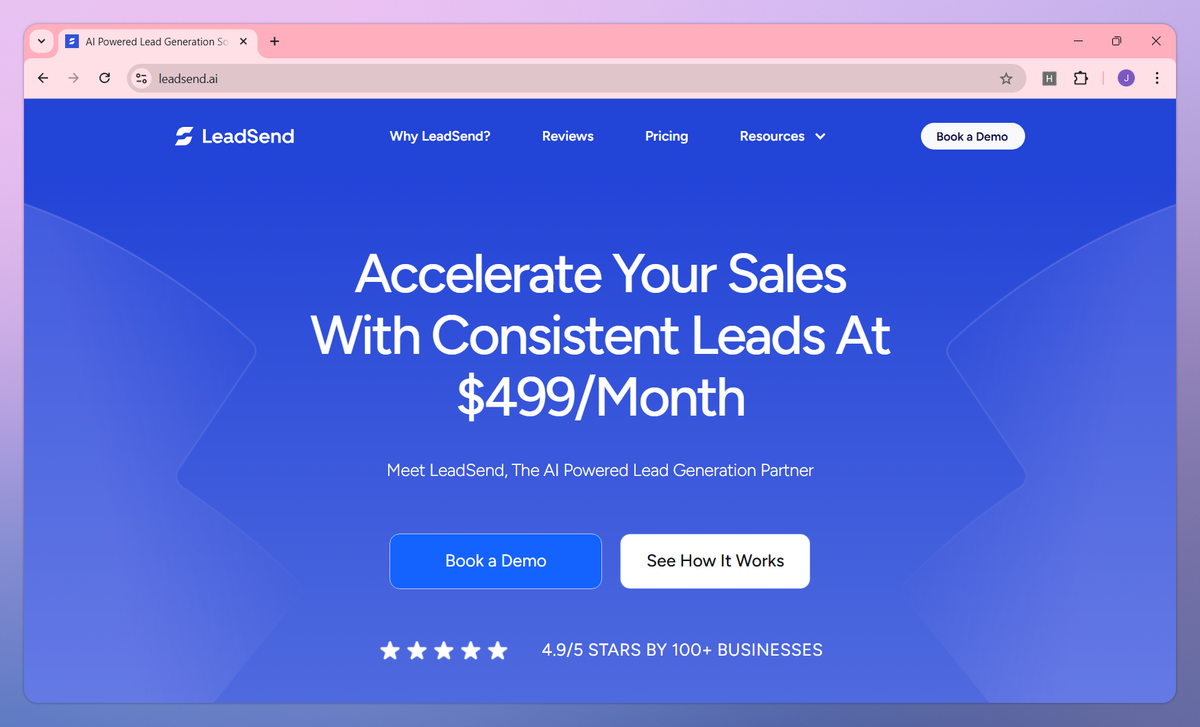 LeadSend screenshot #1