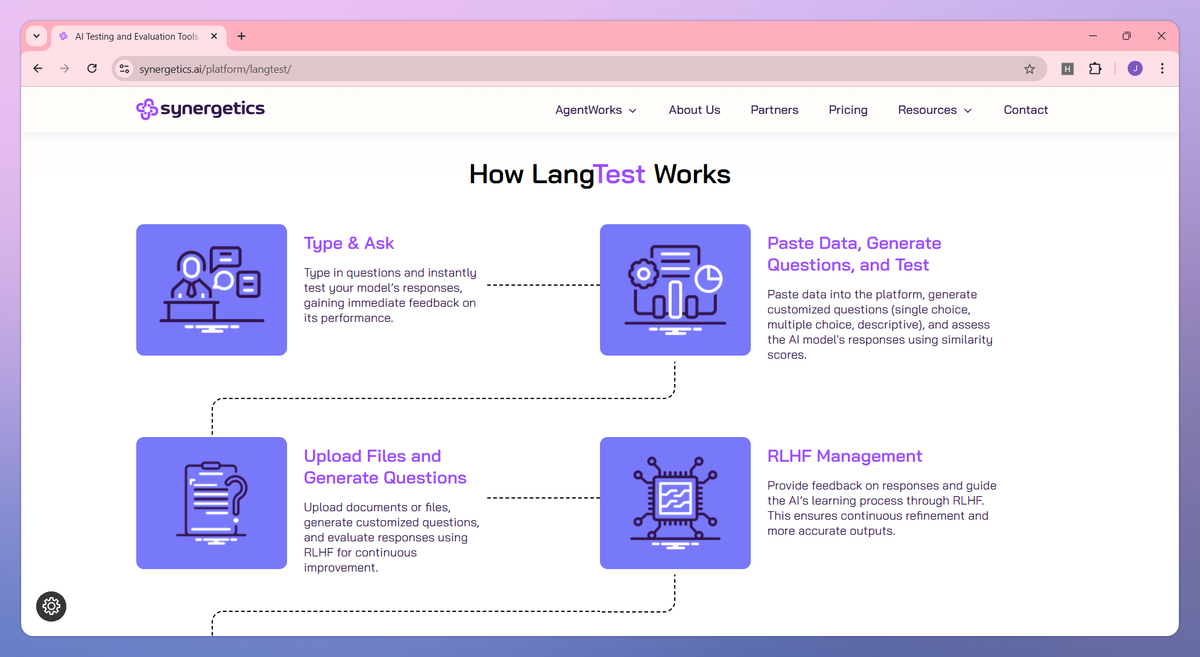 LangTest screenshot #2